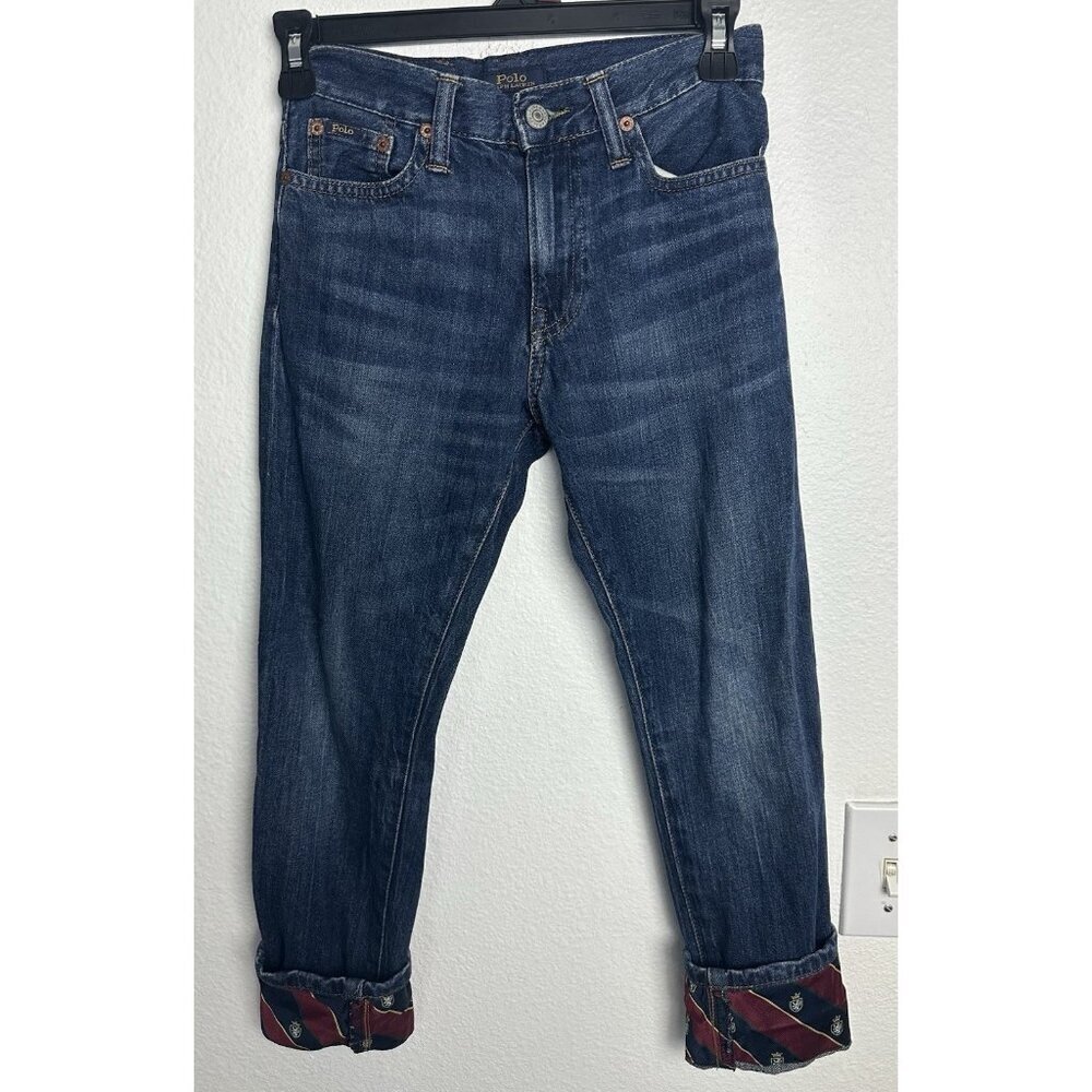 POLO RALPH LAUREN Boys The Sullivan Slim Jeans Blue Size 10 - Picture 3 of 14